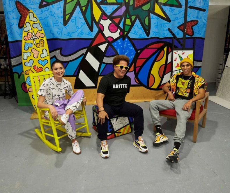 Oda optimismului în colaborarea Puma x Romero Britto