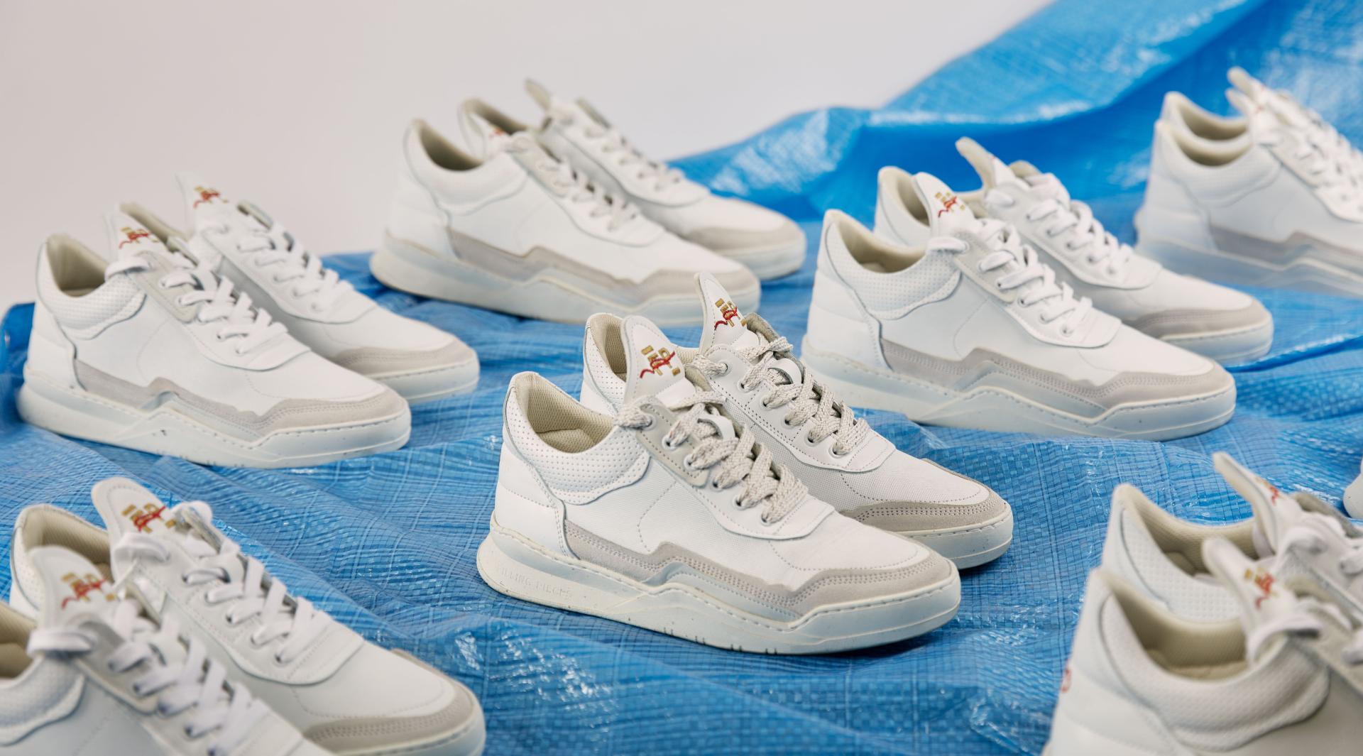 Footshop x Filling Pieces Low Top Ghost: noul lux într-o formă sustenabilă